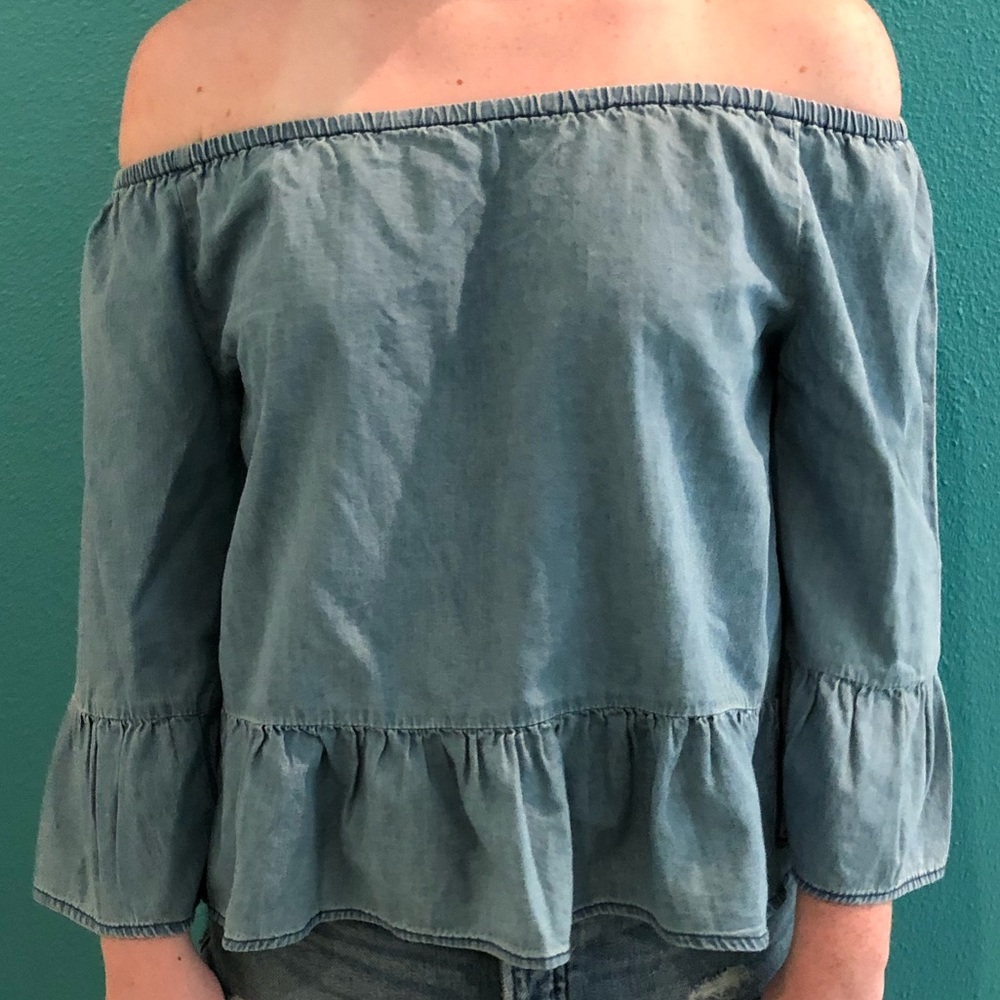 Off the shoulder Cupcakes and Cashmere top!